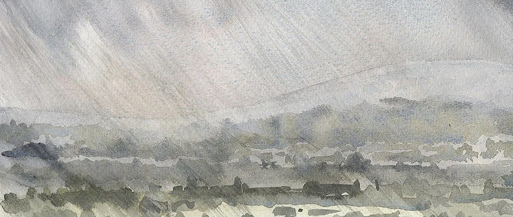 Capturing Shropshire's Beauty: A Watercolour Landscape Journey