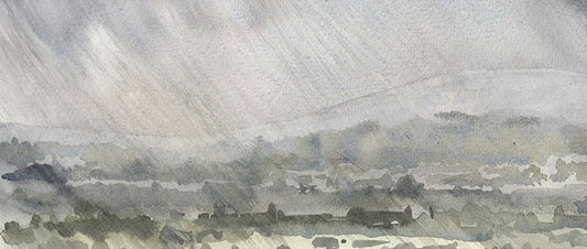 Capturing Shropshire's Beauty: A Watercolour Landscape Journey