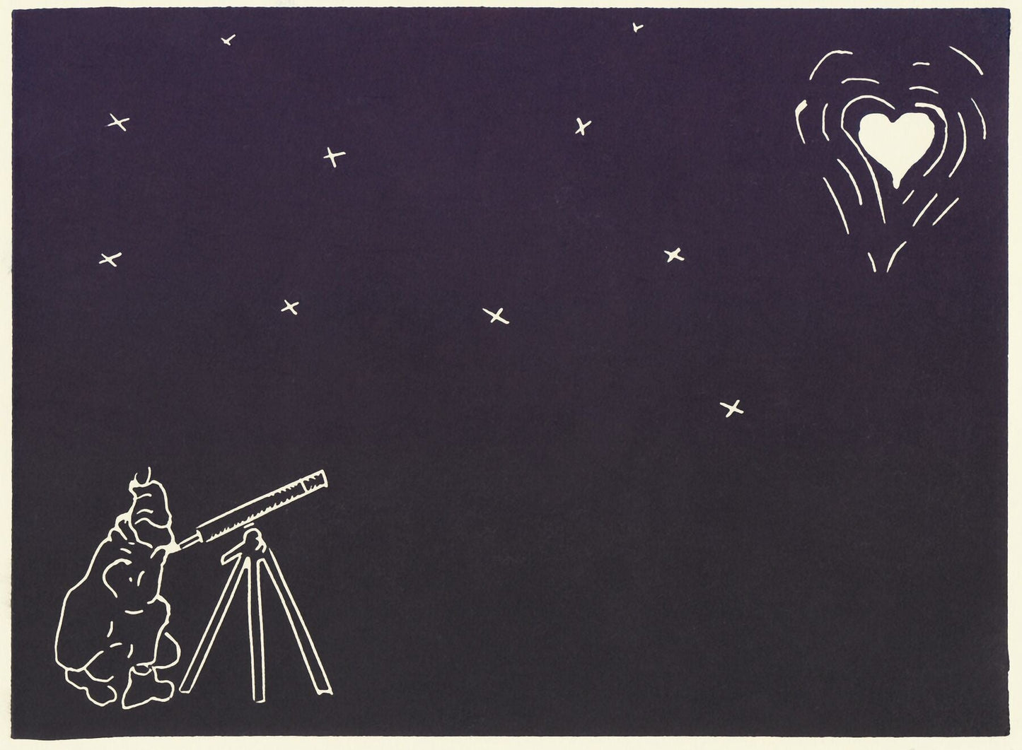 Find your love (and make it your guiding star) by The Rik Barwick Studio