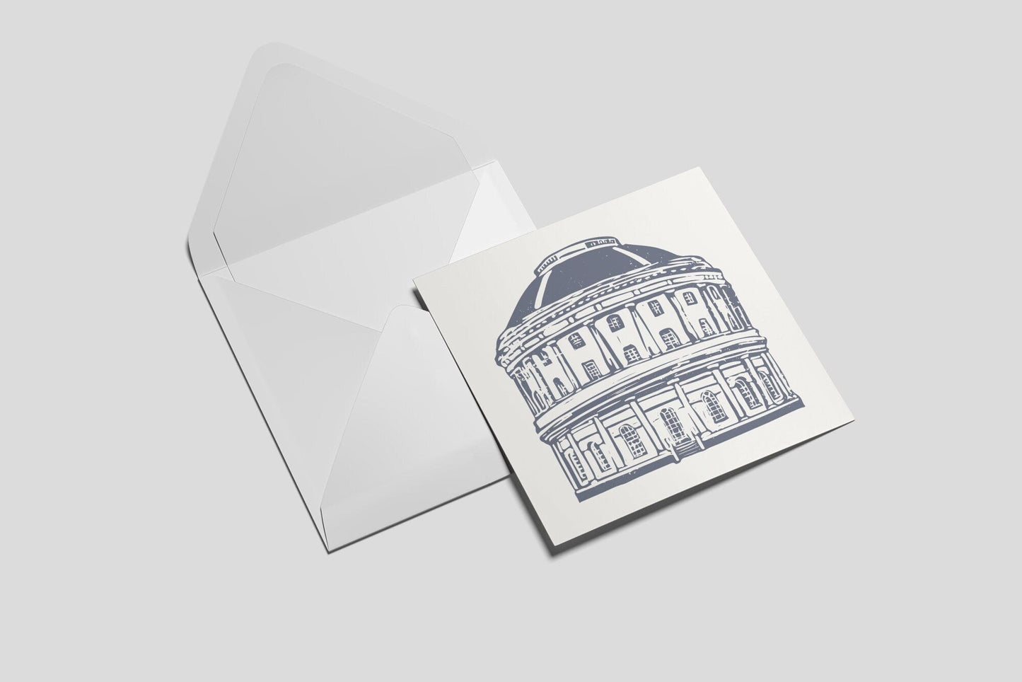 Ickworth House, Rotunda - Greetings Card by The Rik Barwick Studio