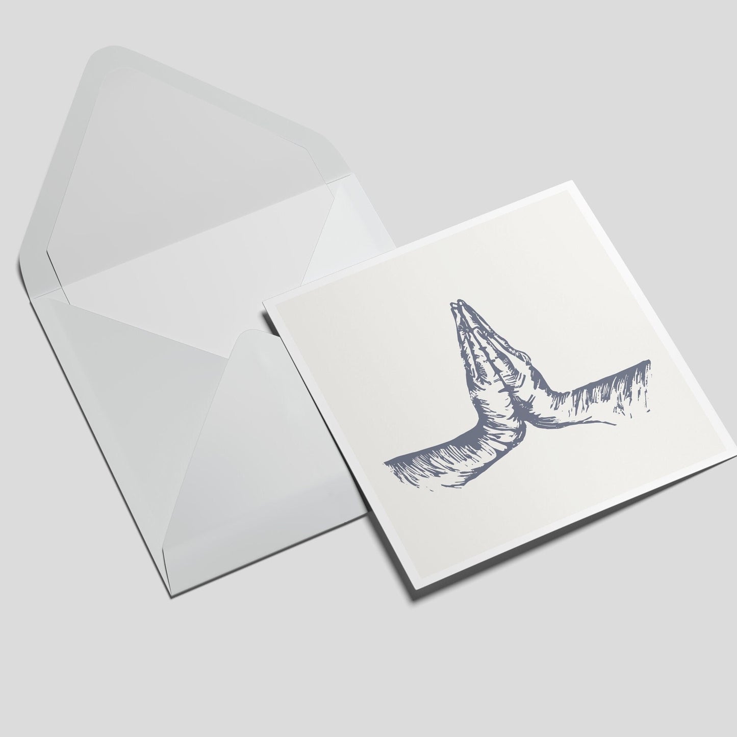 Namaste - Greetings Card by The Rik Barwick Studio