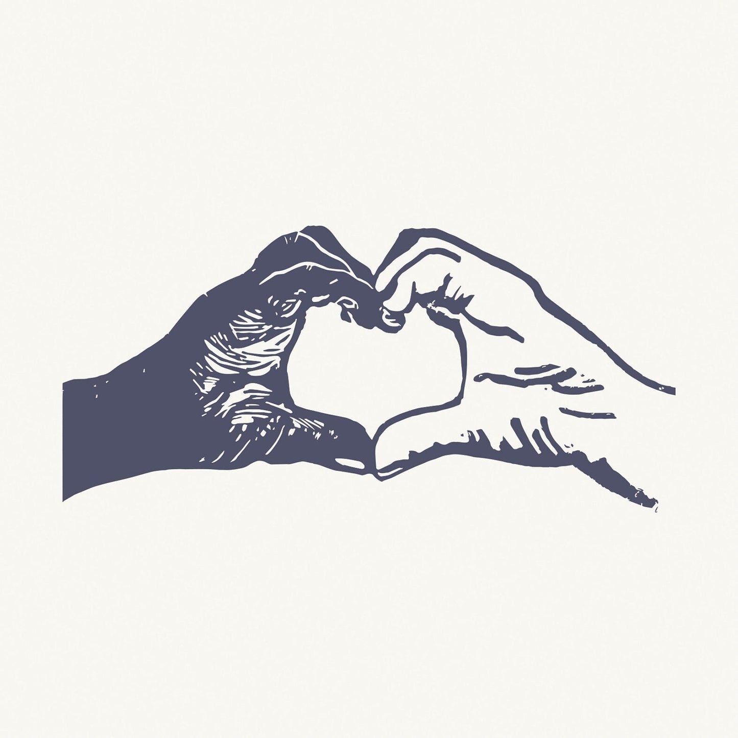 One Love - Greetings Card by The Rik Barwick Studio