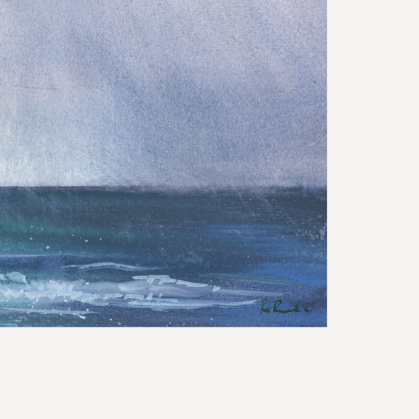 Sea Of Second Chances - Original Watercolour Painting by The Rik Barwick Studio