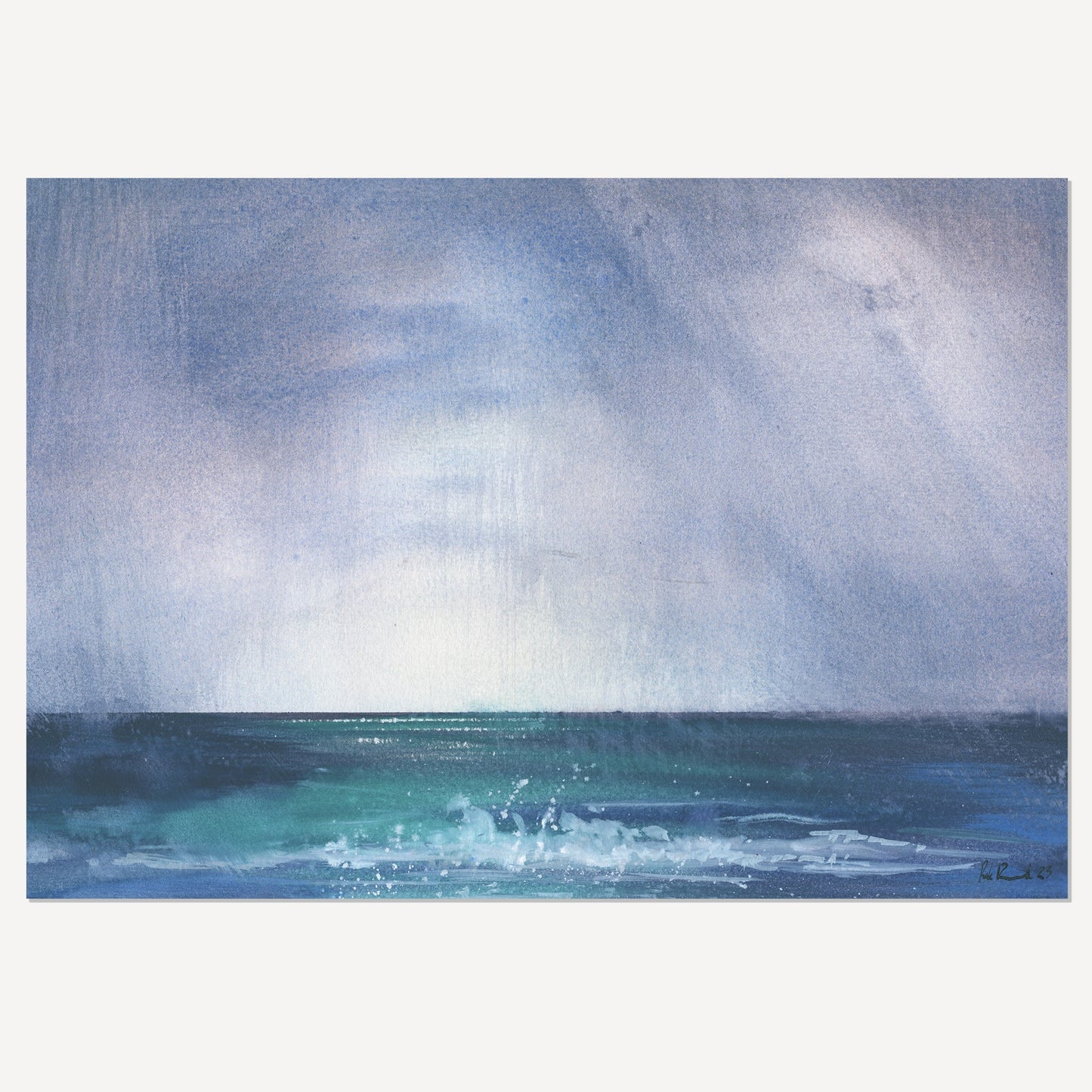 Sea Of Second Chances - Original Watercolour Painting by The Rik Barwick Studio