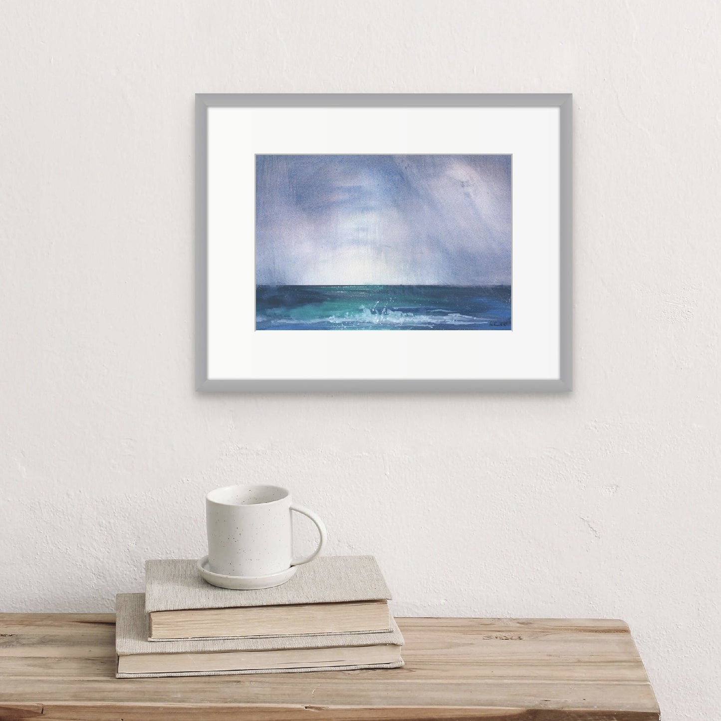 Sea Of Second Chances - Original Watercolour Painting by The Rik Barwick Studio