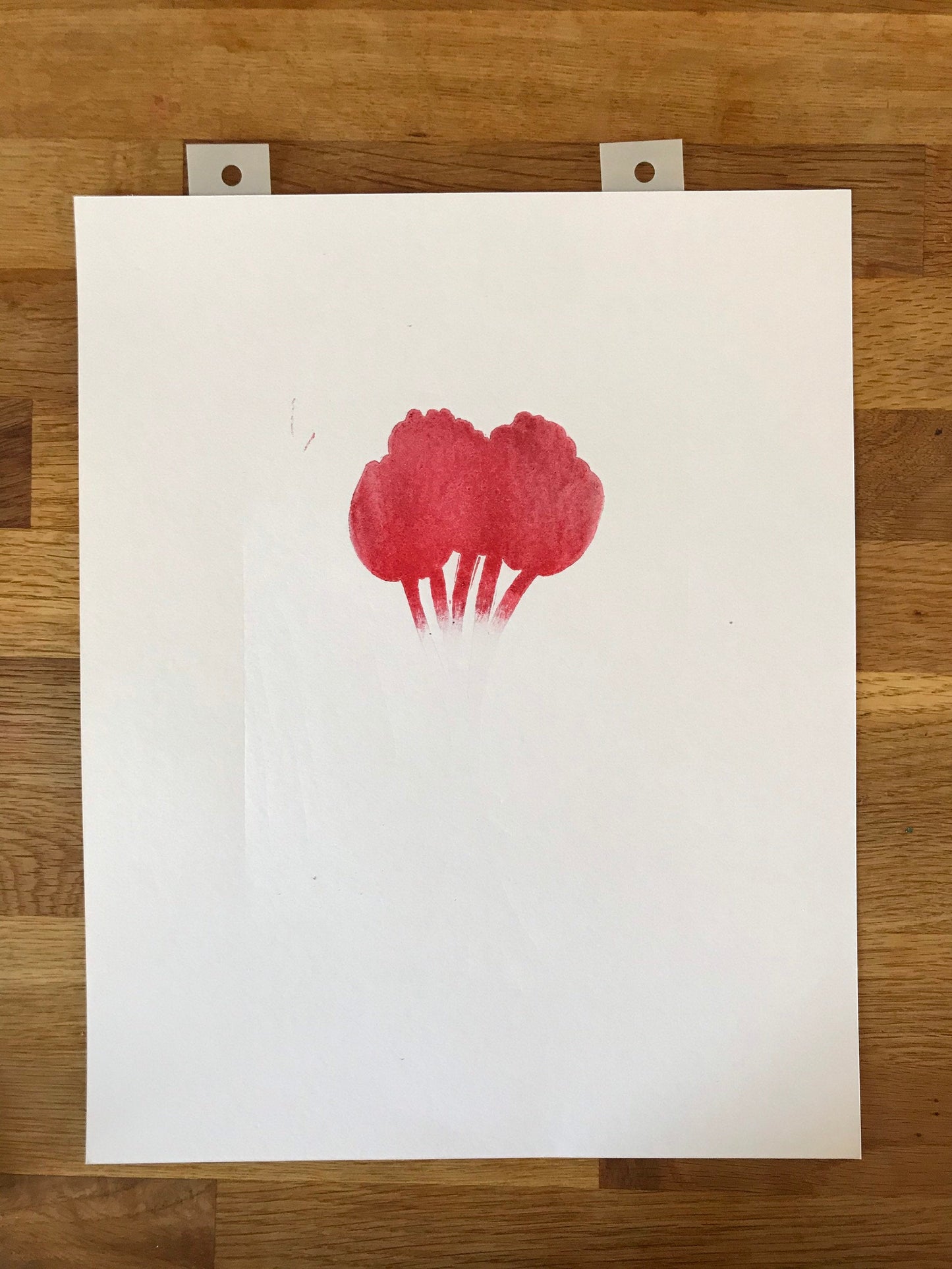 Springtime Tulips, Limited Edition Lino Print by The Rik Barwick Studio