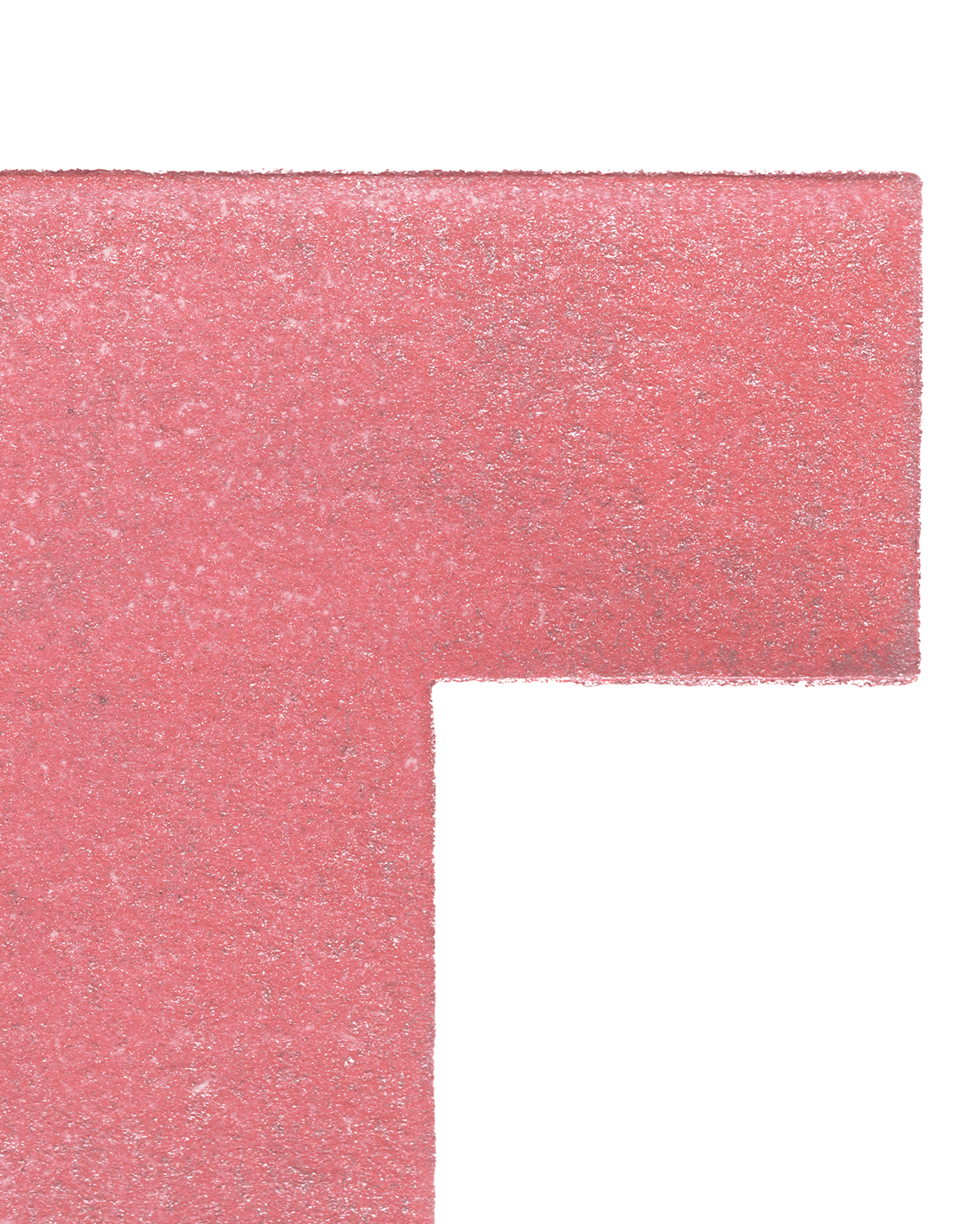 T - Letterpress Print in Pink by The Rik Barwick Studio