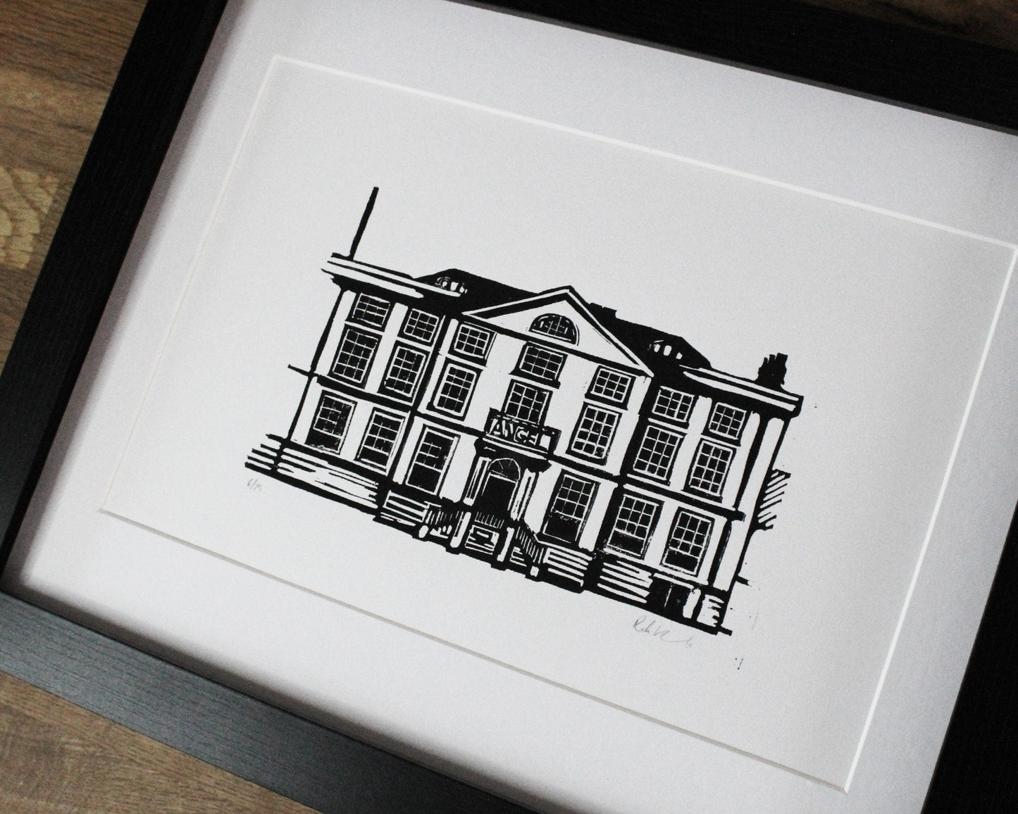 The Angel Hill Collection - Lino Prints of The Angel Hill Buildings Bury St Edmunds by The Rik Barwick Studio