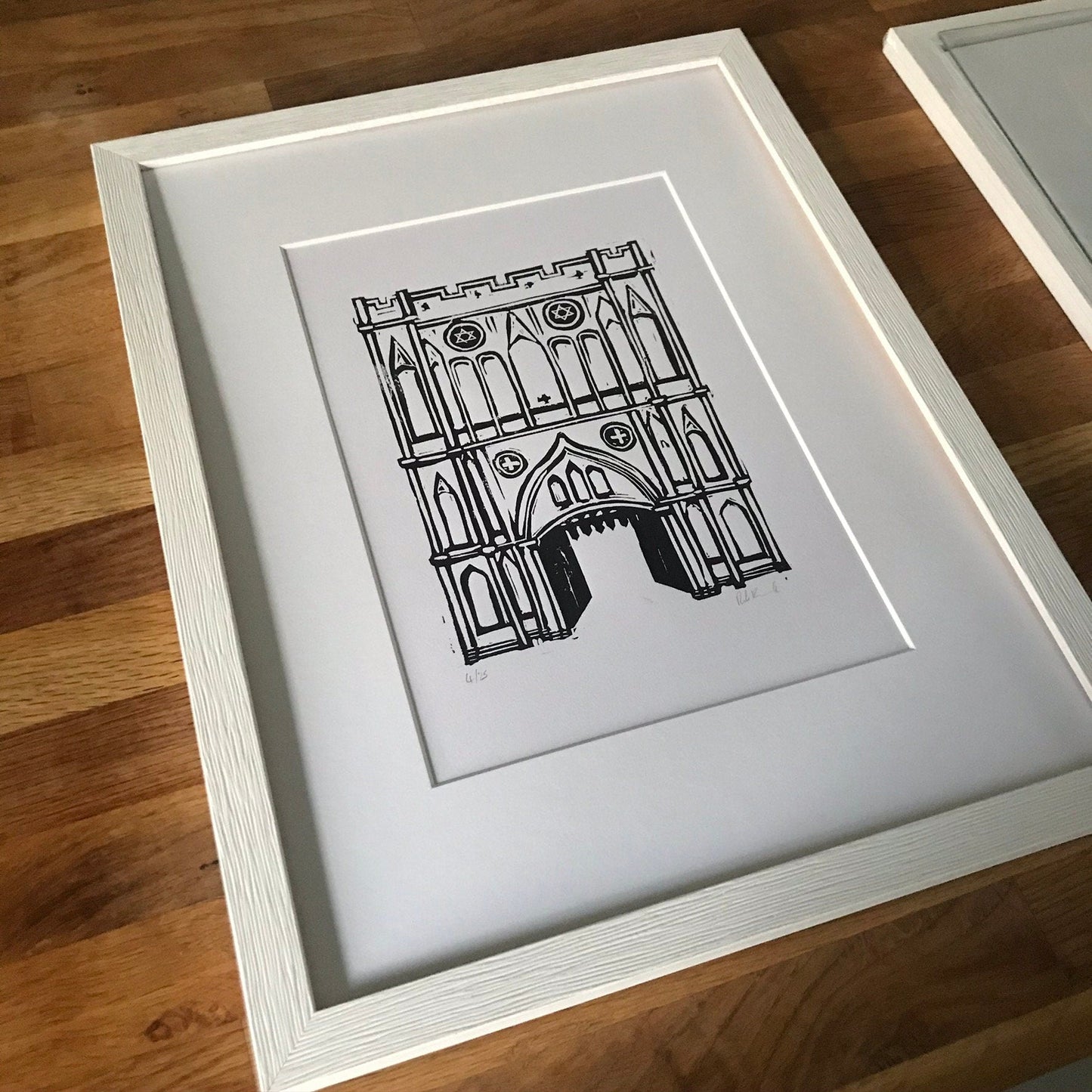 The Angel Hill Collection - Lino Prints of The Angel Hill Buildings Bury St Edmunds by The Rik Barwick Studio