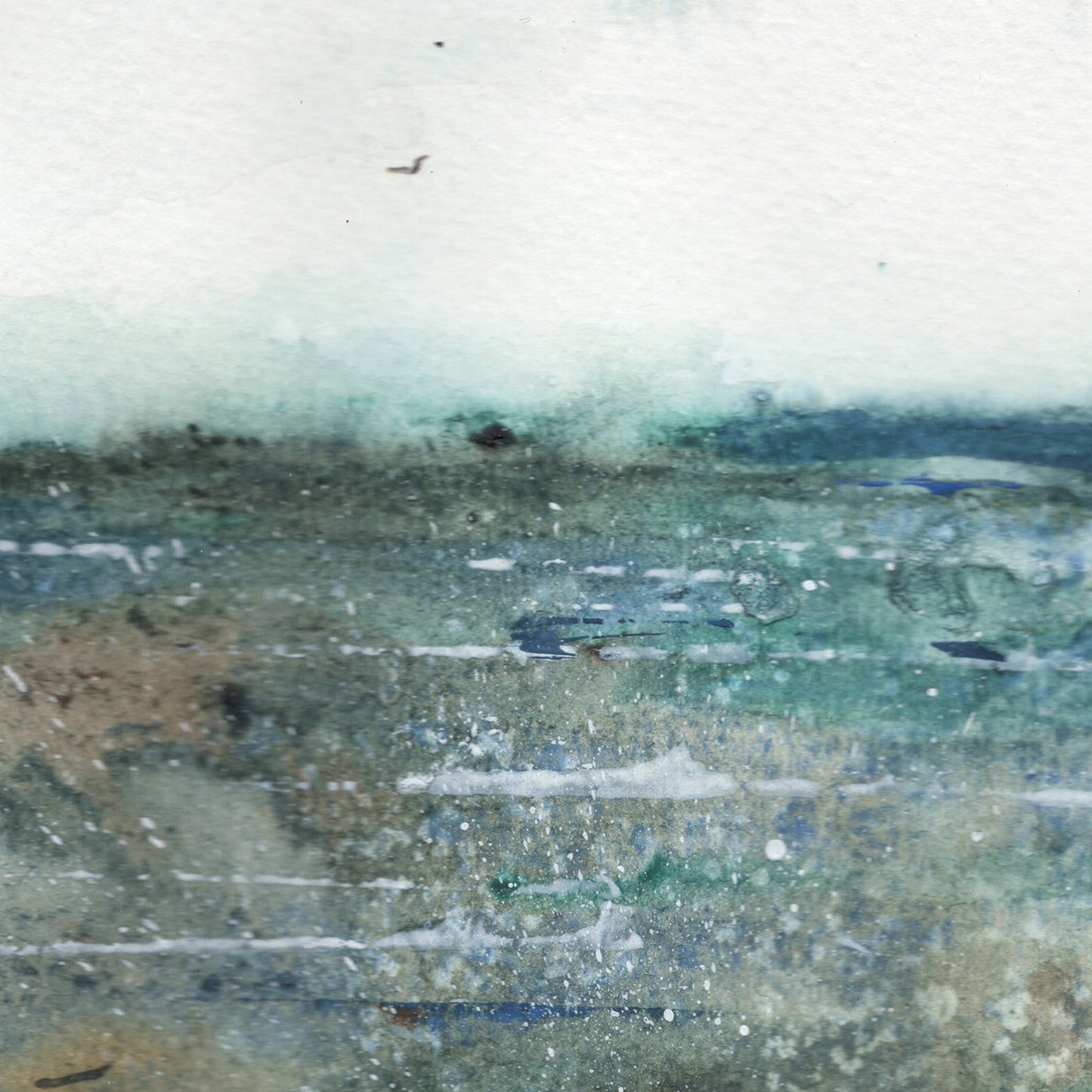 Weathering The Stormy Seas - Original Watercolour Painting by The Rik Barwick Studio