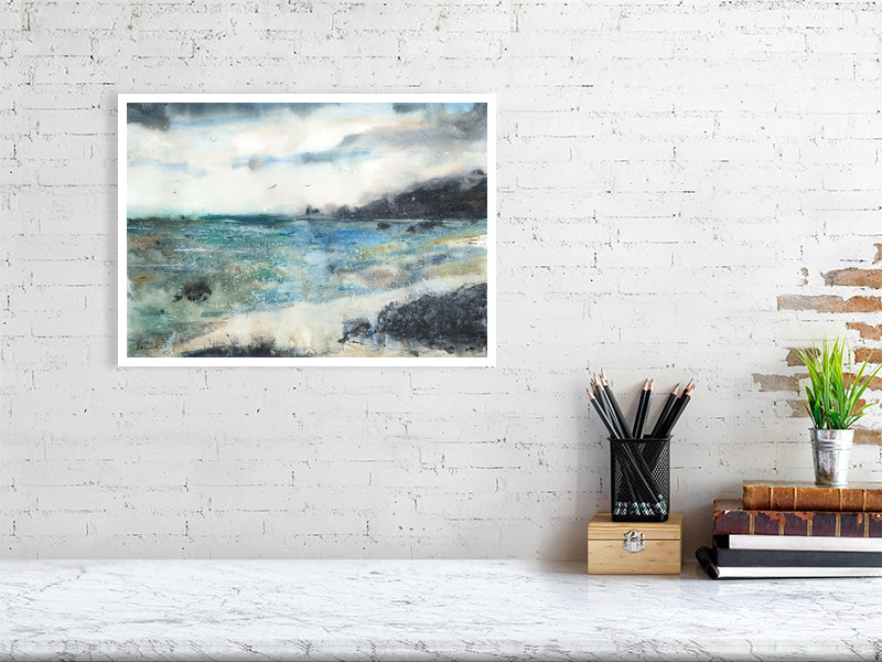 Weathering the Stormy Sea by The Rik Barwick Studio