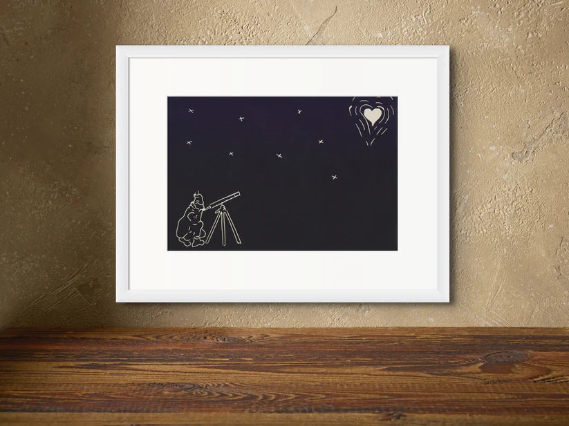 Find your love (and make it your guiding star) by The Rik Barwick Studio