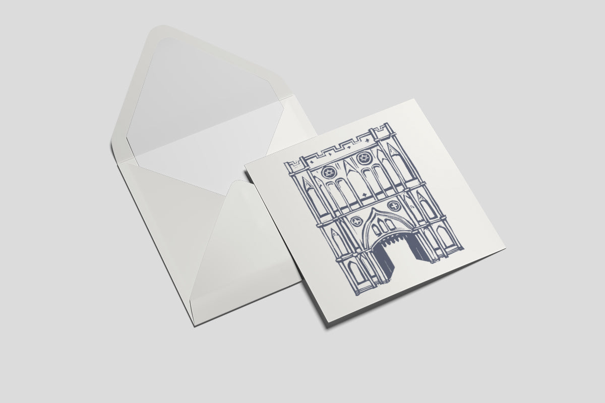 The Abbeygate, Bury St Edmunds - Greetings Card by The Rik Barwick Studio