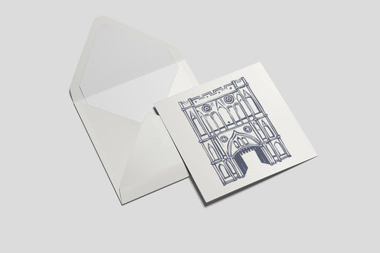 The Abbeygate, Bury St Edmunds - Greetings Card by The Rik Barwick Studio